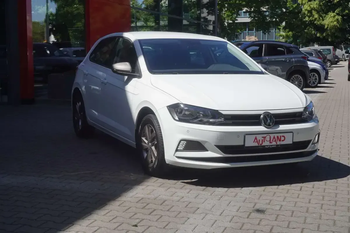 Gebraucht VW Polo Join 95 PS (69 kW) 2019 Weiss Kleinwagen