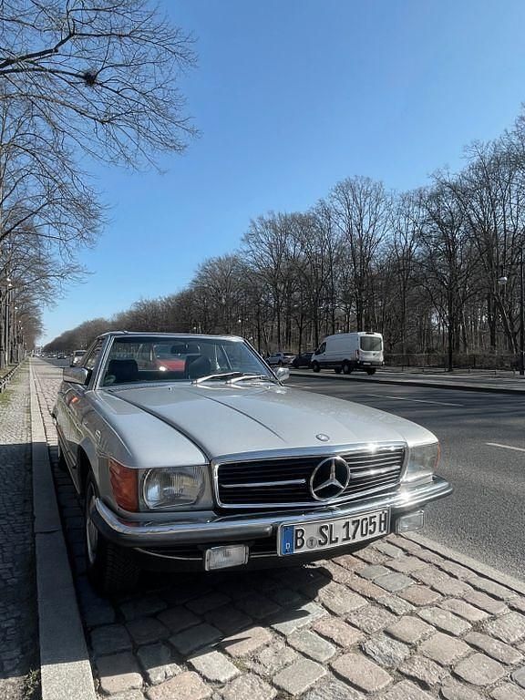 Gebraucht Mercedes SL280 185 PS (136 kW) 1982 Silber Cabrio