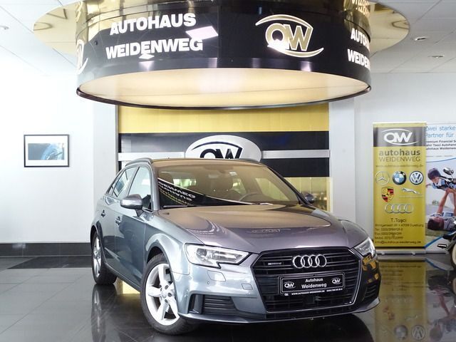 Monsungrau metallic Gebraucht 2020 Audi A3 Sportback Sport Limousine | 19.950 € (Guter Preis) - Bild 1/4
