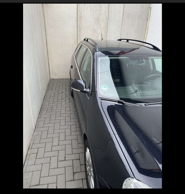Schwarz Gebraucht 2008 VW Golf VI Comfortline Kombi | 1.800 € (Superpreis) - Bild 1/4