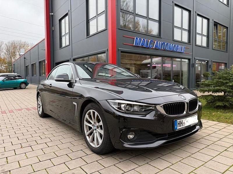 Gebraucht BMW 420 Advantage 184 PS (135 kW) 2018 Schwarz Cabrio