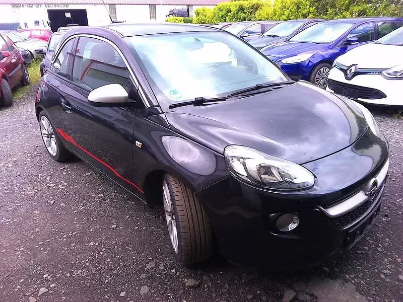 Gebraucht Opel Adam 87 PS (63 kW) 2015 Schwarz Kleinwagen
