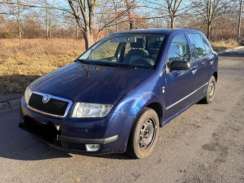 Gebraucht Skoda Fabia 75 PS (55 kW) 2001 Blau Kleinwagen
