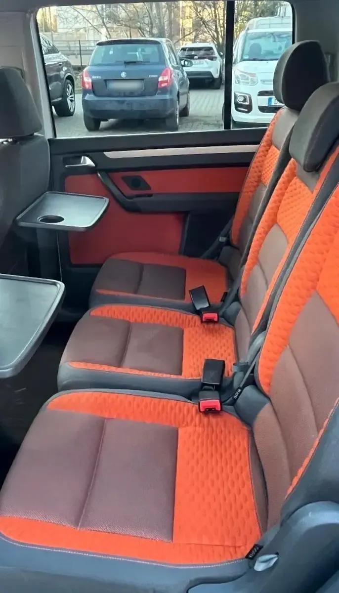 Gebraucht VW Touran Cross 140 PS (102 kW) 2009 Schwarz Van / Kleinbus