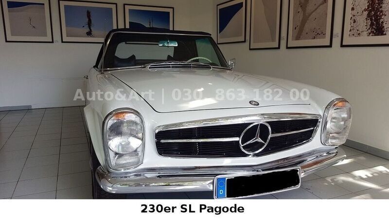 Weiß Gebraucht 1966 Mercedes 230 Cabrio | 85.900 € - Bild 1/4