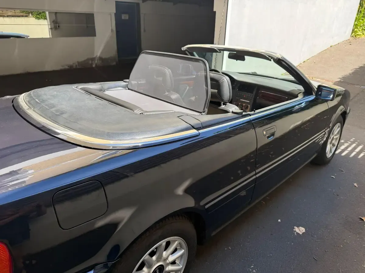 Gebraucht Audi Cabriolet 133 PS (97 kW) 1991 Blau Cabrio