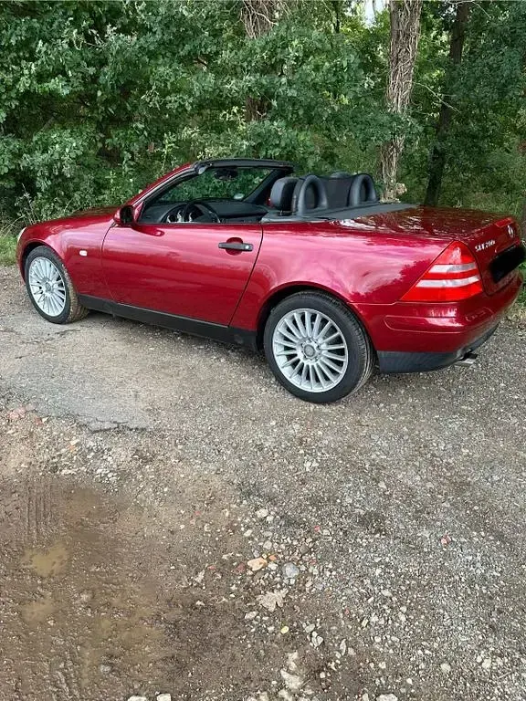 Gebraucht Mercedes SLK200 136 PS (100 kW) 2000 Rot Cabrio