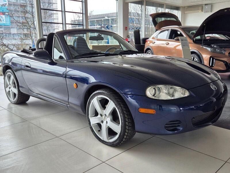 Gebraucht Mazda MX5 110 PS (80 kW) 2004 Blau Cabrio