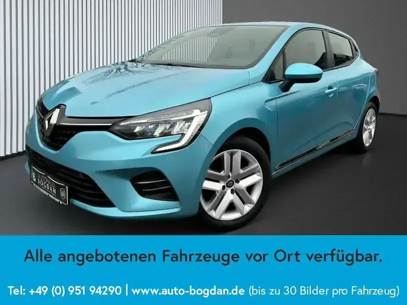 Brugt Renault Clio V Zen 91 HK (66 kW) 2023 Blå Sedan