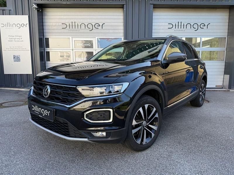 Schwarz Gebraucht 2019 VW T-Roc IQ Drive SUV | 18.990 € (Fairer Preis) - Bild 1/4
