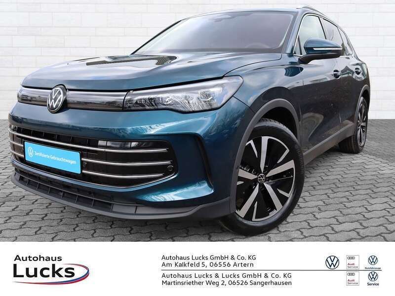 Blau Neu 2025 VW Tiguan Elegance SUV | 47.980 € - Bild 1/4
