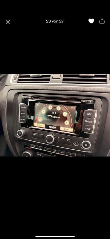 Gebraucht VW Jetta 105 PS (77 kW) 2012 Schwarz Limousine