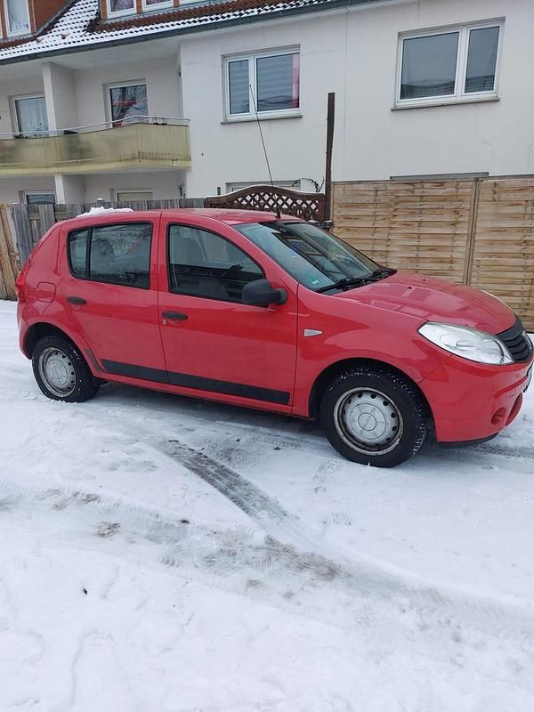 Gebraucht Dacia Sandero 2010 Rot Kleinwagen