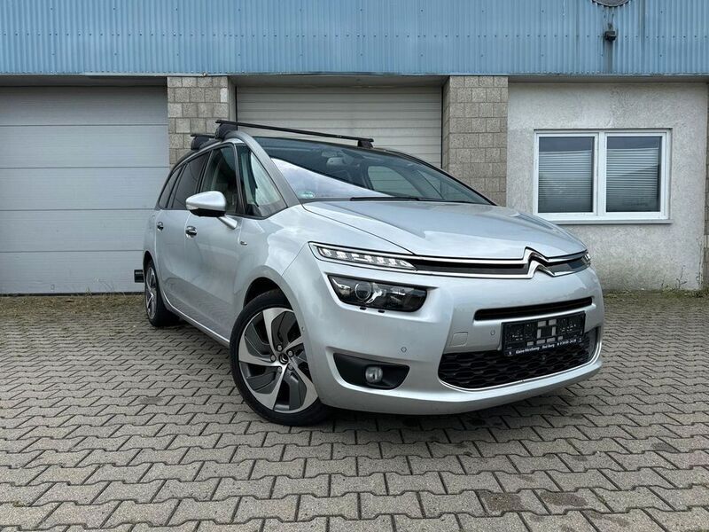 Grau Gebraucht 2014 Citroën Grand C4 Picasso Exclusive Van / Kleinbus | 11.590 € (Fairer Preis) - Bild 1/4