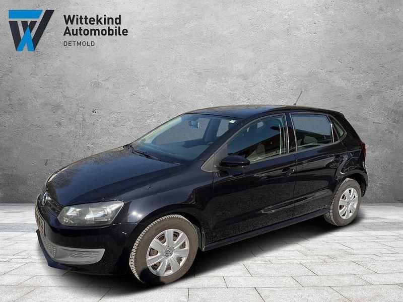 Gebraucht VW Polo Trendline 60 PS (44 kW) 2011 Schwarz Kleinwagen