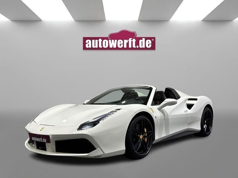 Weiss Gebraucht 2017 Ferrari 488 Cabrio | 229.990 € - Bild 1/4