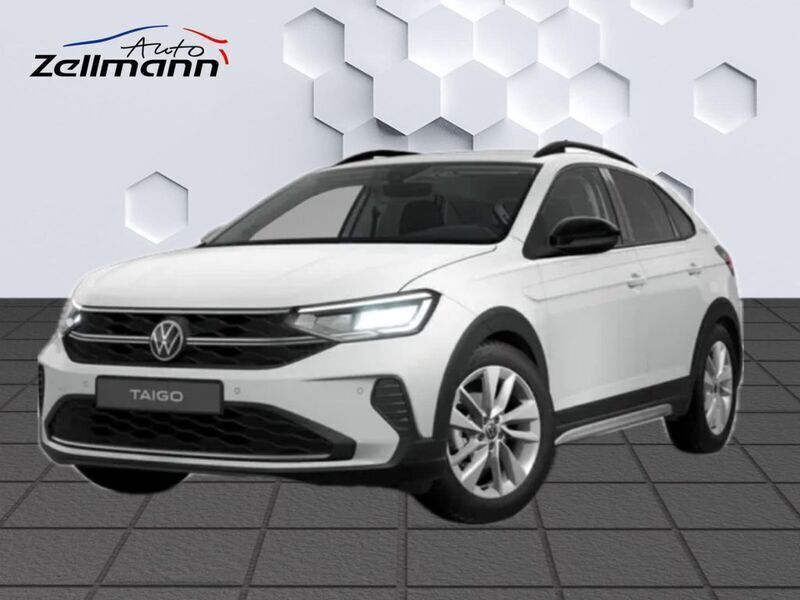 Weiss Gebraucht 2024 VW Taigo Goal SUV | 24.440 € (Teuer) - Bild 1/3