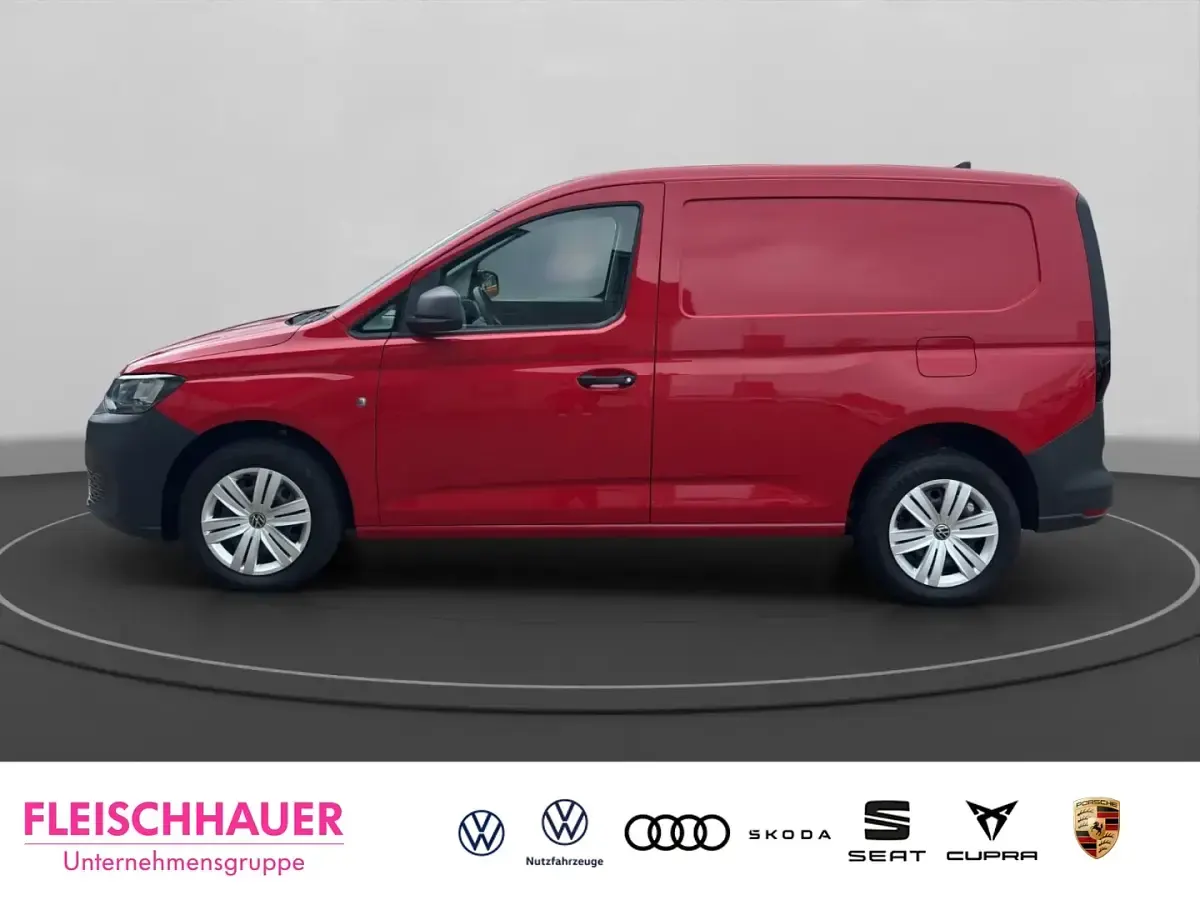 Gebraucht VW Caddy Life 114 PS (83 kW) 2021 Weiss Van / Kleinbus