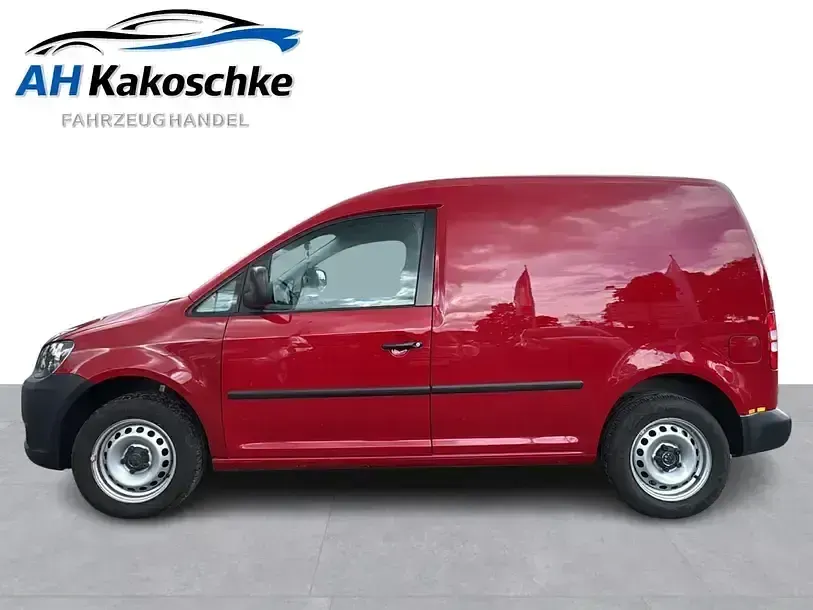 Gebraucht VW Caddy 75 PS (55 kW) 2015 Rot Van / Kleinbus
