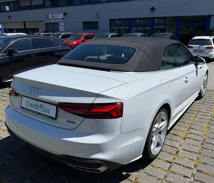 Gebraucht Audi A5 Cabriolet Basis 190 PS (139 kW) 2020 Weiß Cabrio