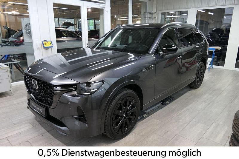Grau Neu 2025 Mazda CX-80 Homura-Line SUV | 53.190 € (Guter Preis) - Bild 1/4