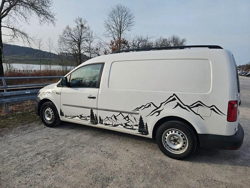 Gebraucht VW Caddy Maxi Highline 102 PS (75 kW) 2017 Weiß Van / Kleinbus