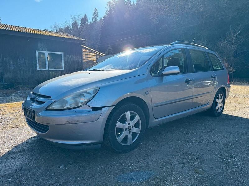 Grau Gebraucht 2002 Peugeot 307 Kombi | 499 € (Superpreis) - Bild 1/4