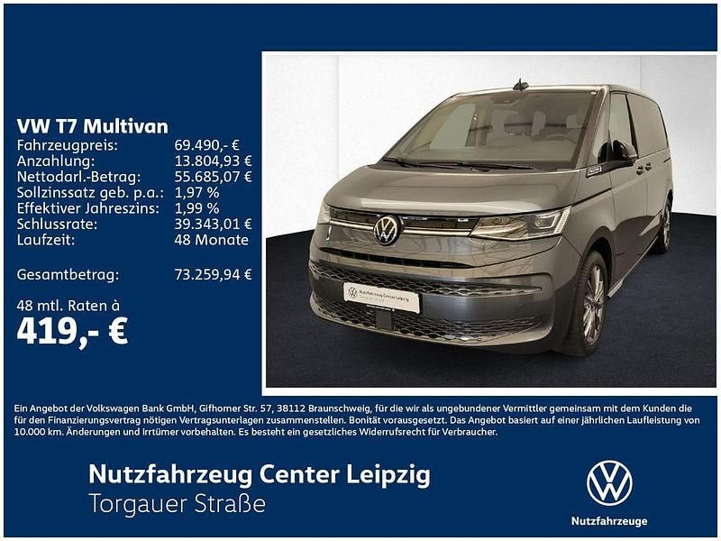 Neu VW Multivan Goal 204 PS (150 kW) 2025 Grau Van