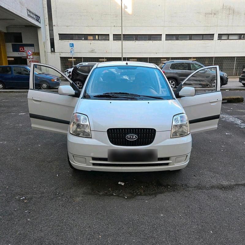 Gebraucht Kia Picanto 2004 Weiß Kleinwagen