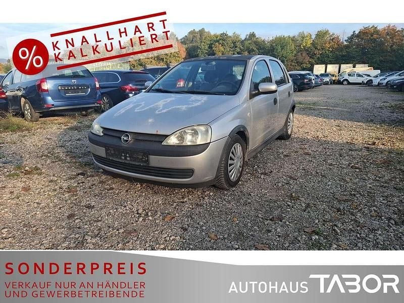 Starsilber iii m2 Gebraucht 2002 Opel Corsa Kleinwagen | 285 € (Superpreis) - Bild 1/4