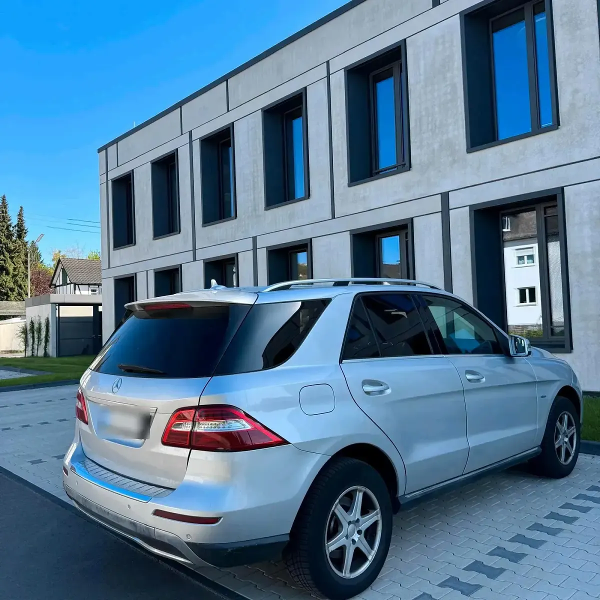 Używany Mercedes ML250 204 KM (150 kW) 2012 Srebrny SUV