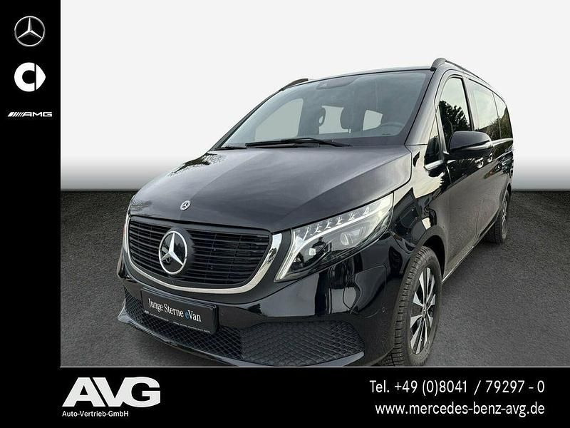 Obsidianschwarz Gebraucht 2024 Mercedes EQV300 Van / Kleinbus | 47.850 € (Superpreis) - Bild 1/4