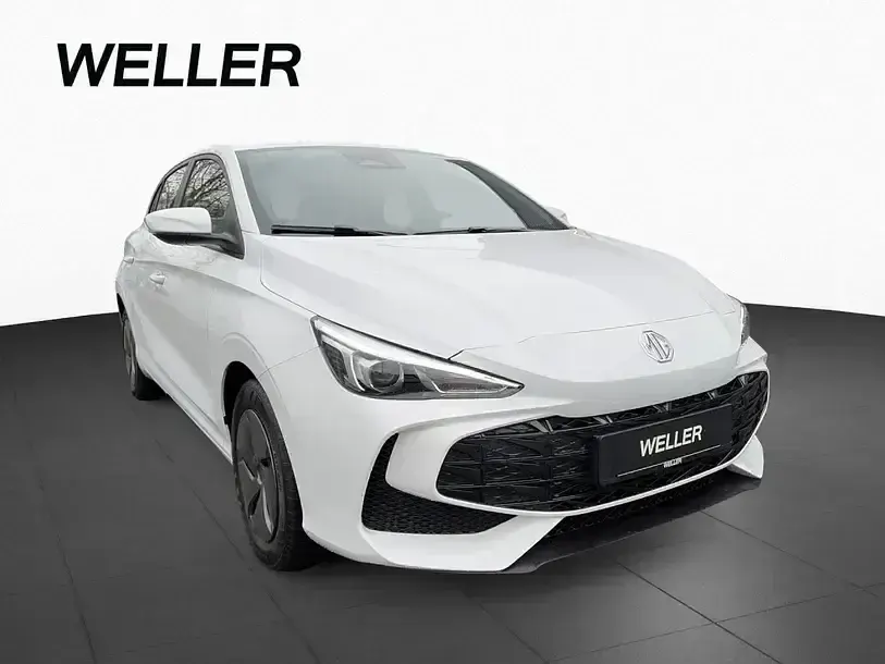 Neu MG MG3 116 PS (85 kW) 2025 Dover white (weiß) Kleinwagen