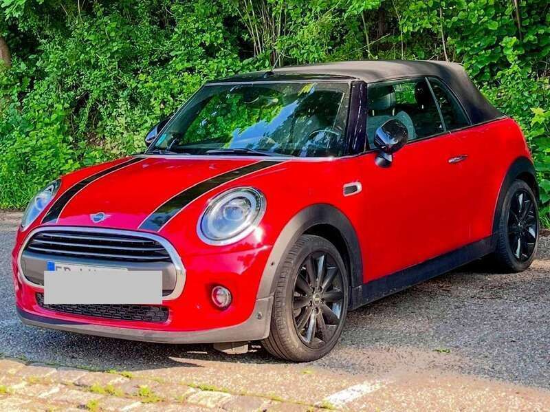 Rot Gebraucht 2019 Mini One Cabriolet Cabrio | 17.499 € (Fairer Preis) - Bild 1/4
