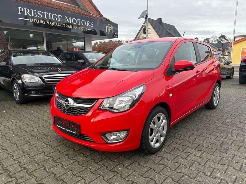 Rot Gebraucht 2016 Opel Karl Exklusiv Kleinwagen | 7.290 € (Guter Preis) - Bild 1/4
