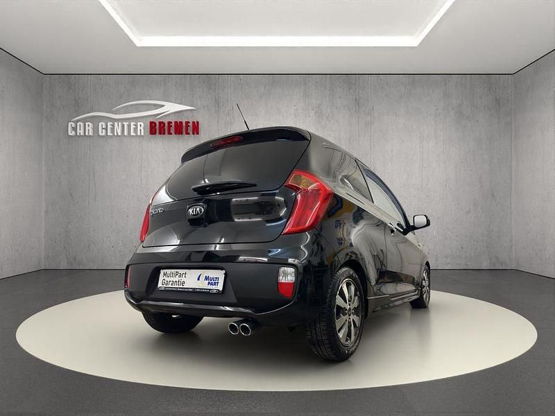 Gebraucht Kia Picanto DREAM-TEAM Edition 86 PS (63 kW) 2015 Schwarz Kleinwagen