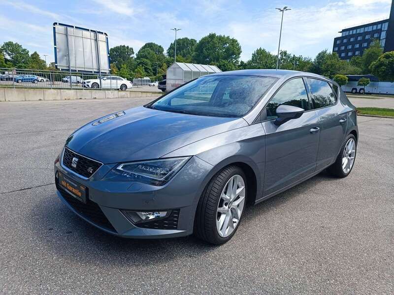 "pirineos" grau Gebraucht 2016 Seat Leon FR Kleinwagen | 16.900 € (Fairer Preis) - Bild 1/4