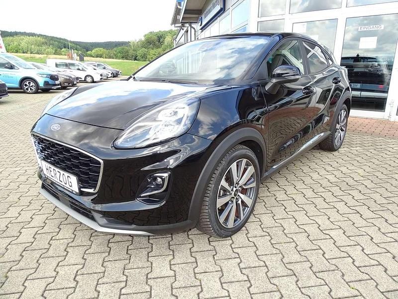 Agate black Gebraucht 2021 Ford Puma Titanium X SUV | 19.900 € (Fairer Preis) - Bild 1/4