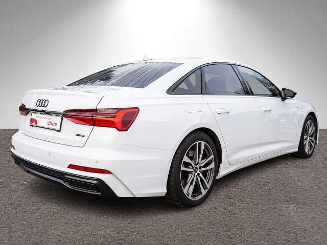Gebraucht Audi A6 S-Line 299 PS (219 kW) 2022 Gletscherweiß metallic Limousine