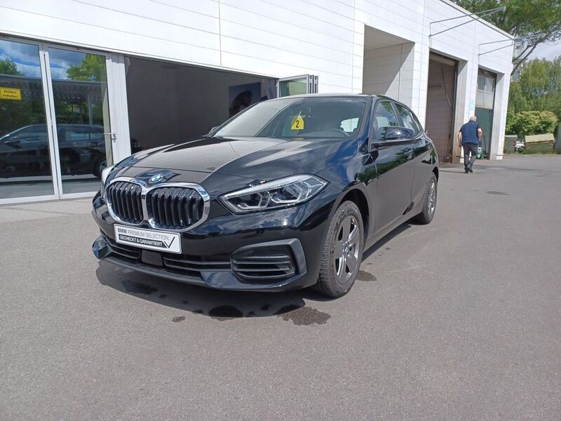 Schwarz Gebraucht 2021 BMW 116 Advantage Kleinwagen | 19.970 € (Fairer Preis) - Bild 1/4