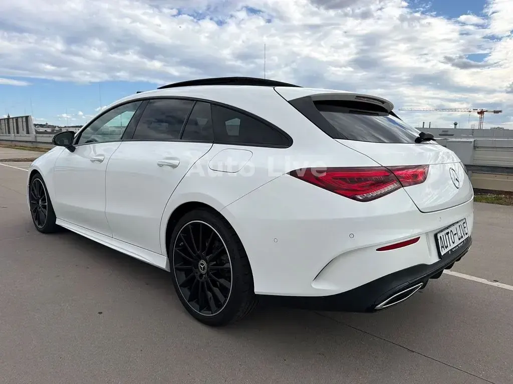 Gebraucht Mercedes CLA220 AMG line 190 PS (139 kW) 2022 Weiß Coupé