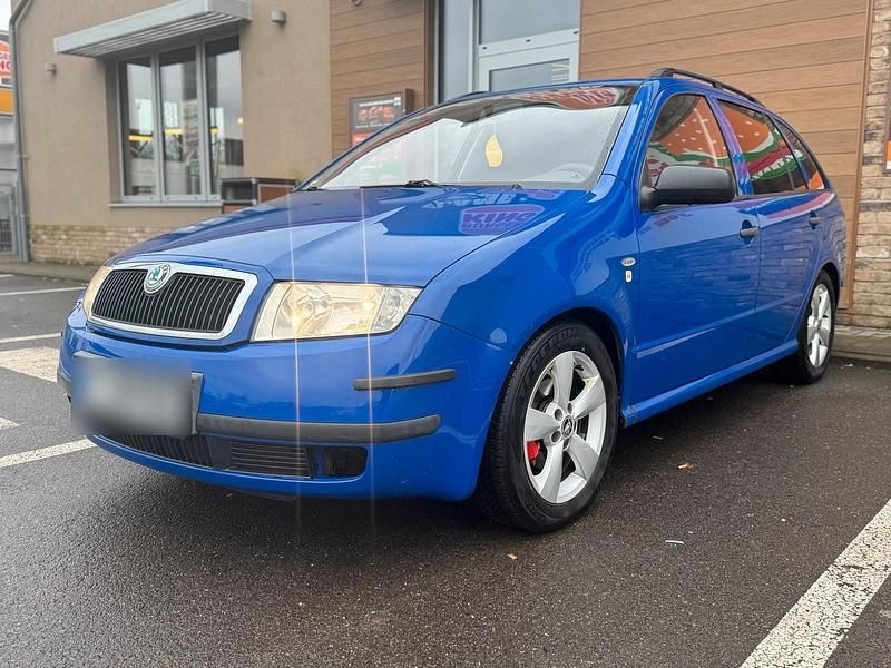 Gebraucht Skoda Fabia 75 PS (55 kW) 2002 Blau Kombi