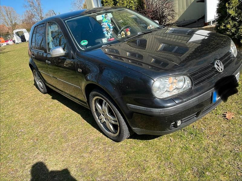 Gebraucht VW Golf IV 2000 Schwarz Kleinwagen