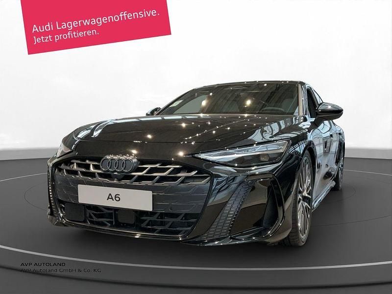 Mythosschwarz metallic Neu 2025 Audi A6 Sport Limousine | 76.541 € (Guter Preis) - Bild 1/4
