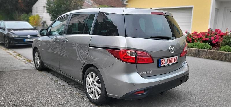Gebraucht Mazda 5 115 PS (84 kW) 2011 Grau Van / Kleinbus