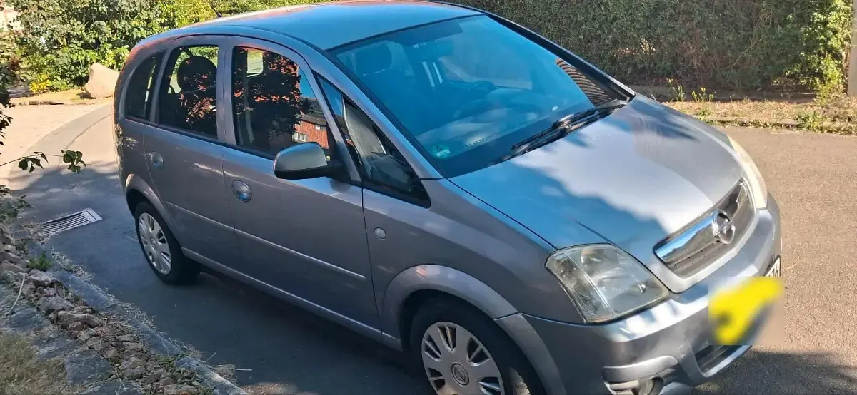 Gebraucht Opel Meriva 105 PS (77 kW) 2009 Silber Van / Kleinbus