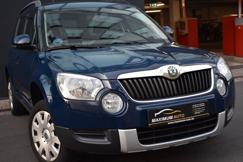 Blau Gebraucht 2014 Skoda Yeti Plus Edition SUV | 6.990 € (Superpreis) - Bild 1/4