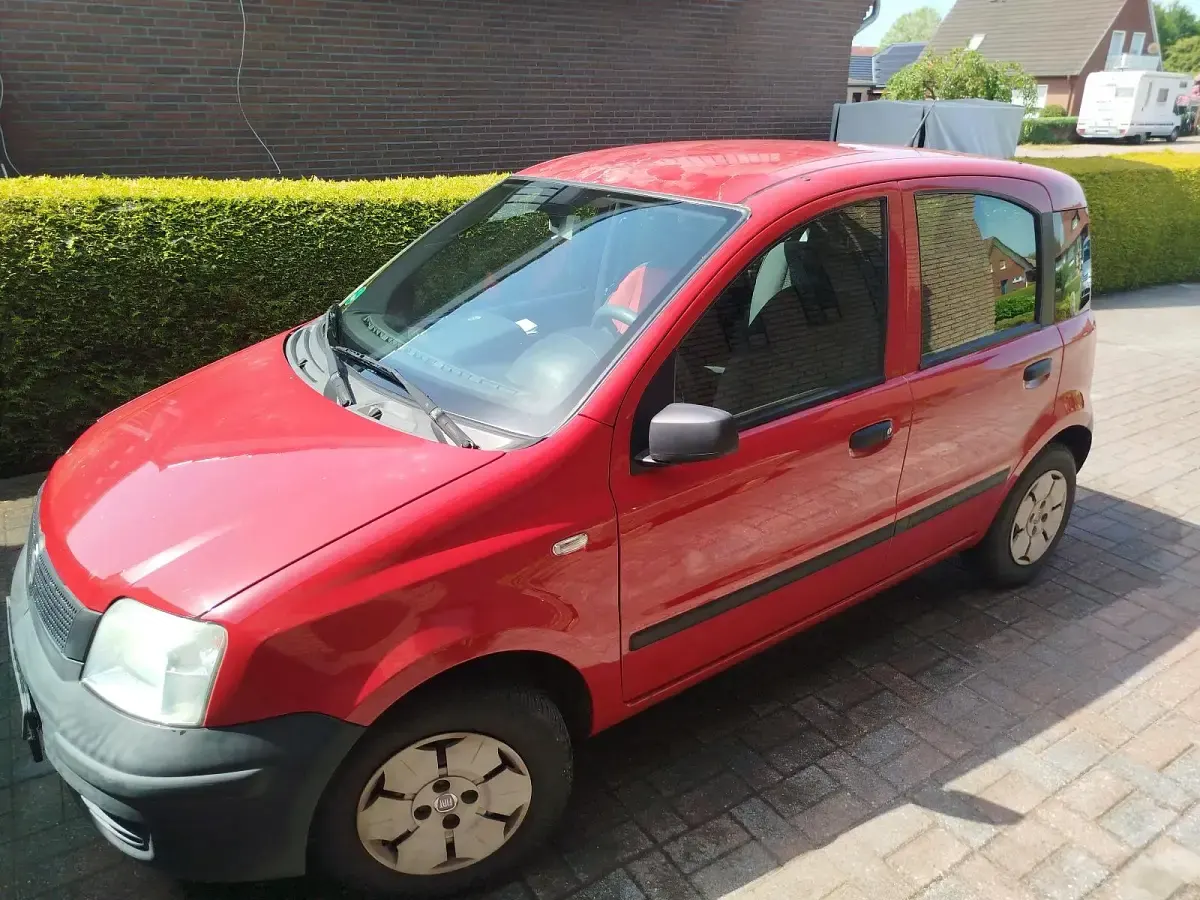 Gebraucht Fiat Panda 52 PS (38 kW) 2008 Rot Kleinwagen