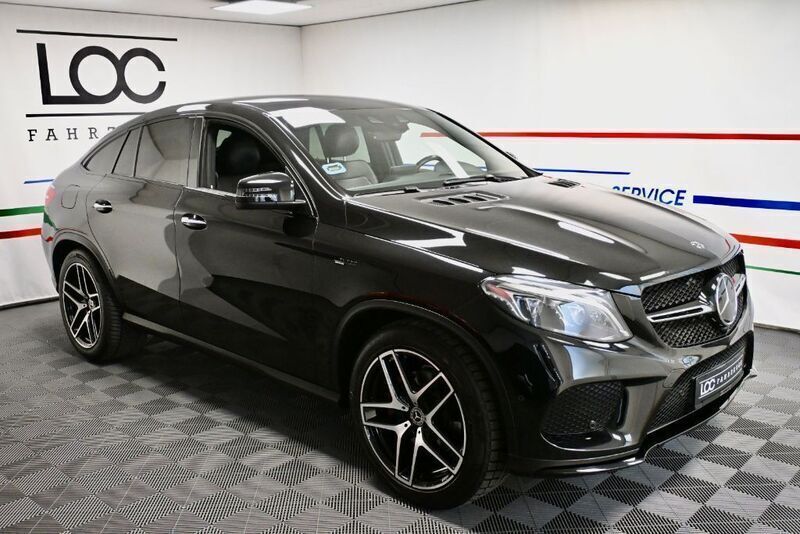 Obsidianschwarz metallic (metallic) Gebraucht 2017 Mercedes GLE350 AMG Coupé | 47.000 € (Fairer Preis) - Bild 1/4