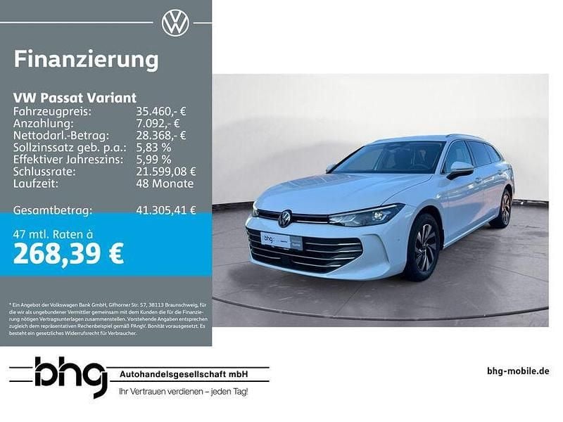 Gebraucht VW Passat Business 150 PS (110 kW) 2025 Pure white Kombi
